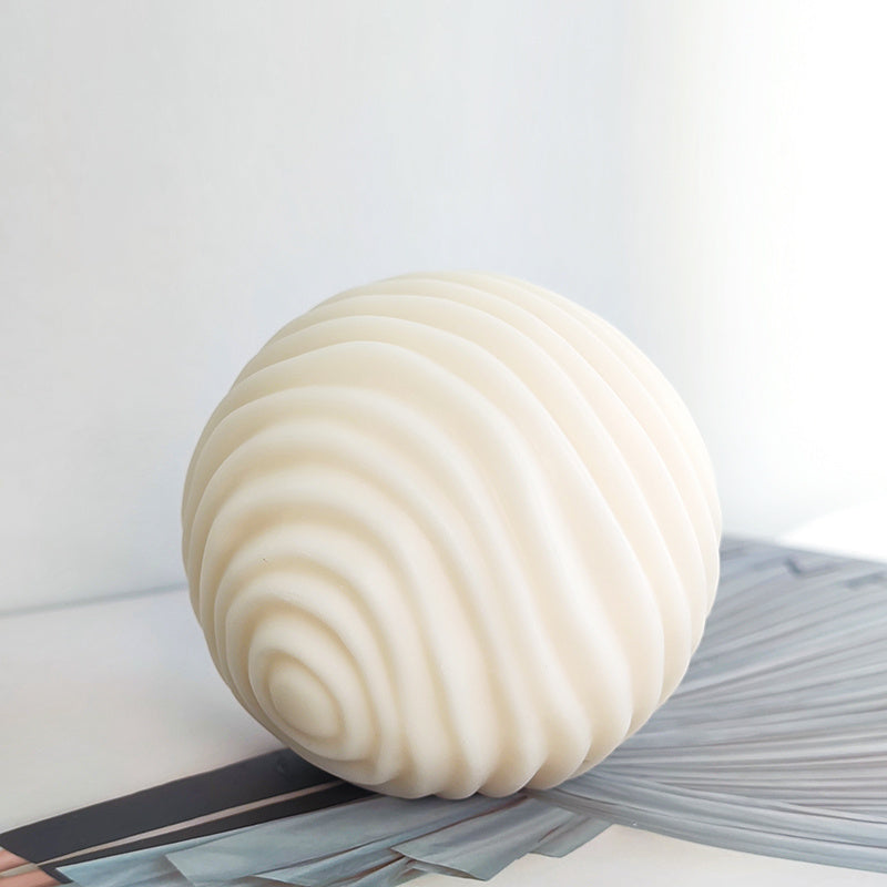 Water Ripple Ball Candle Mould