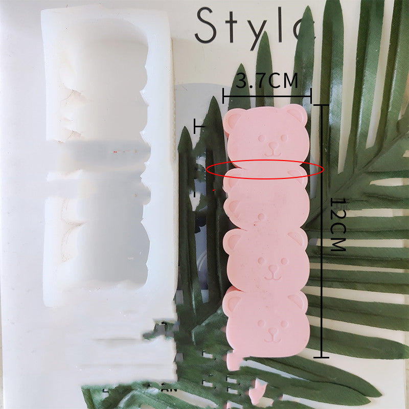 Candle Chocolate Epoxy Silicone Mold