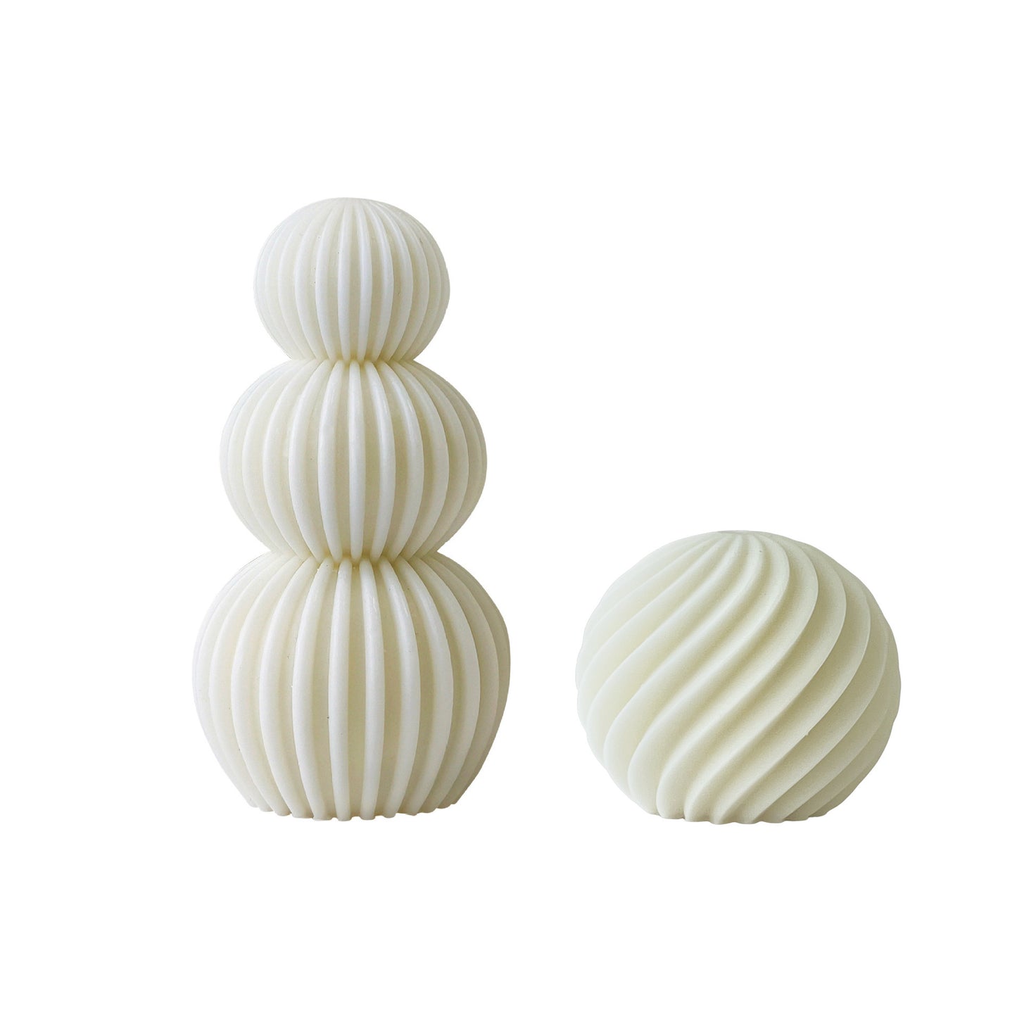 Wave Spherical Art Aromatherapy Candle