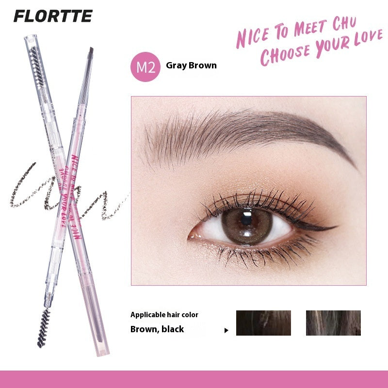 Double Head Extremely Thin Eyebrow Pencil