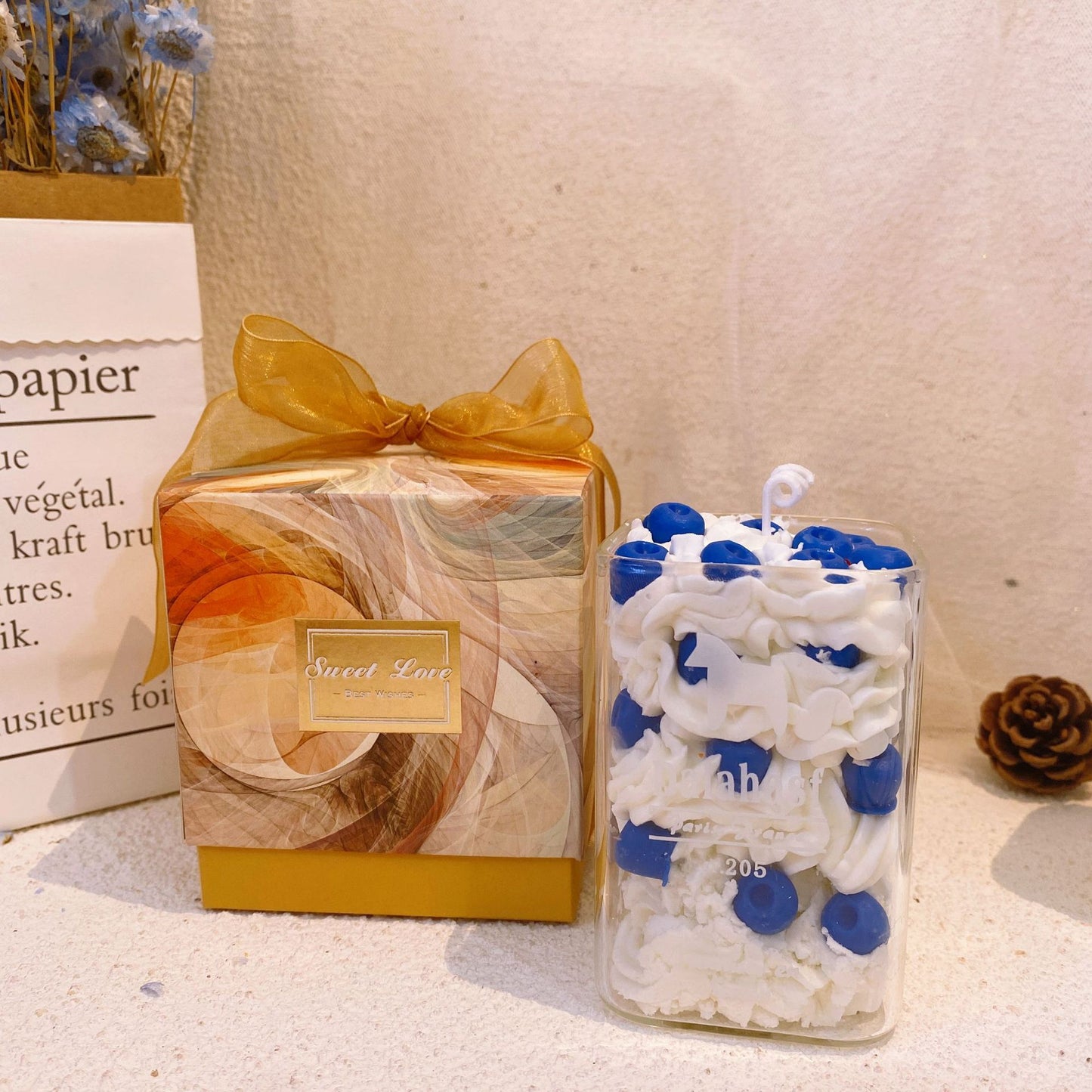 New Fruit Cup Aromatherapy Candle