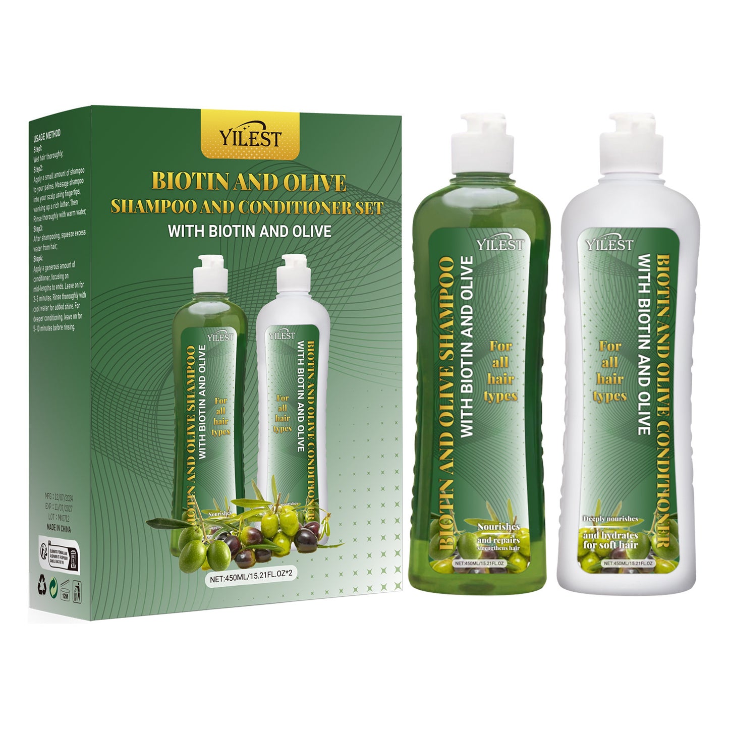 Scalp Gloss Hair Cleaning Ginseng Shampoo Care Suit