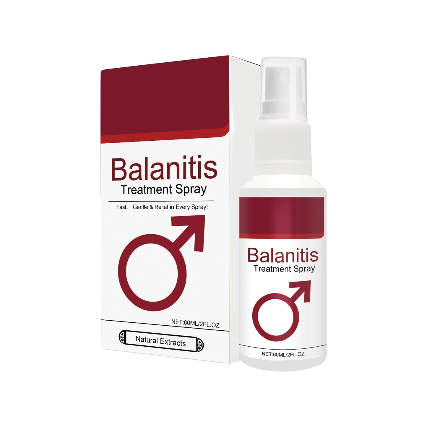 Take Care Of Men's Body Cool And Comfortable Spray