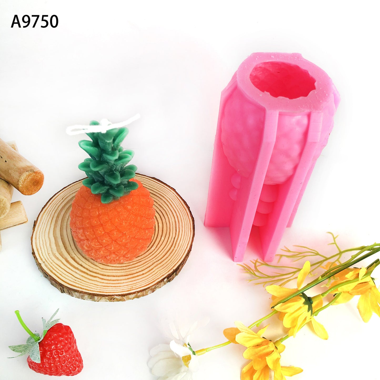 Diy Pineapple Candle Silicone Mold