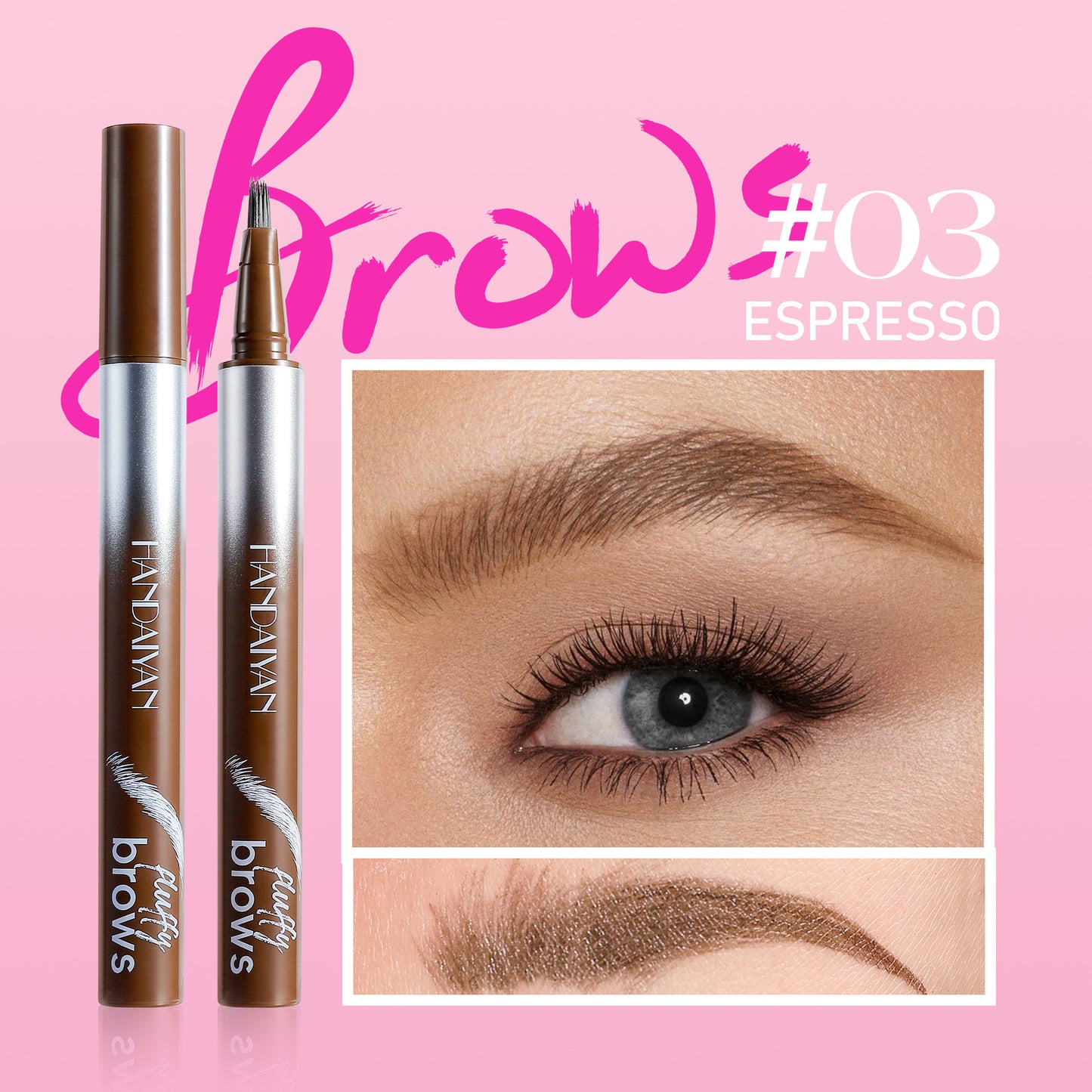 Eyebrow Pencil Five-color Wild Waterproof And Durable Liquid