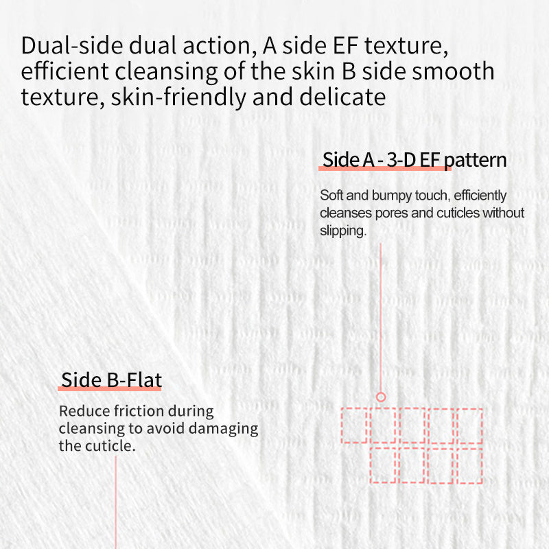 Towels For Sensitive Skin, Makeup Remover, Cleansing, Care, Travel XL, USDA Biobased Dermatologist Approved Face Towel, Disposable Clinically Tested Face Towelette Cosmetic