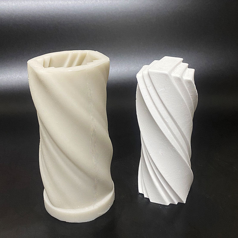 New Spiral Column Candle Mould