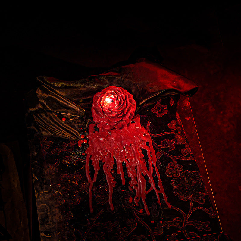 Couple Aromatherapy Rose Peony Flower Low Temperature Candles