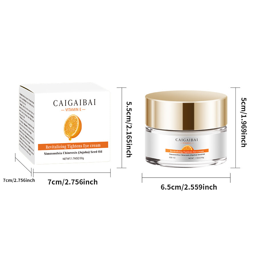 Women's Moisturizing Eye Cream.Simmondsia Chinensis Seed Oil And Caffeine