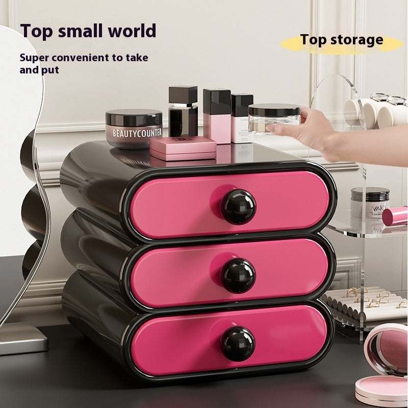Cosmetics Household Dressing Table Storage Cabinet