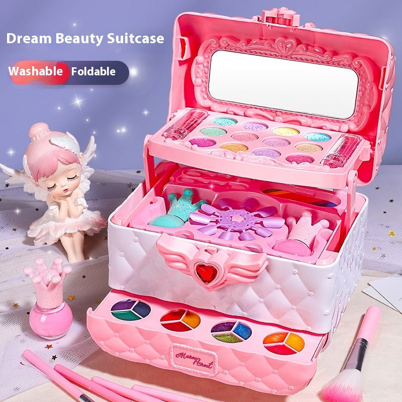 Girls' Cosmetics Suit Makeup Toys