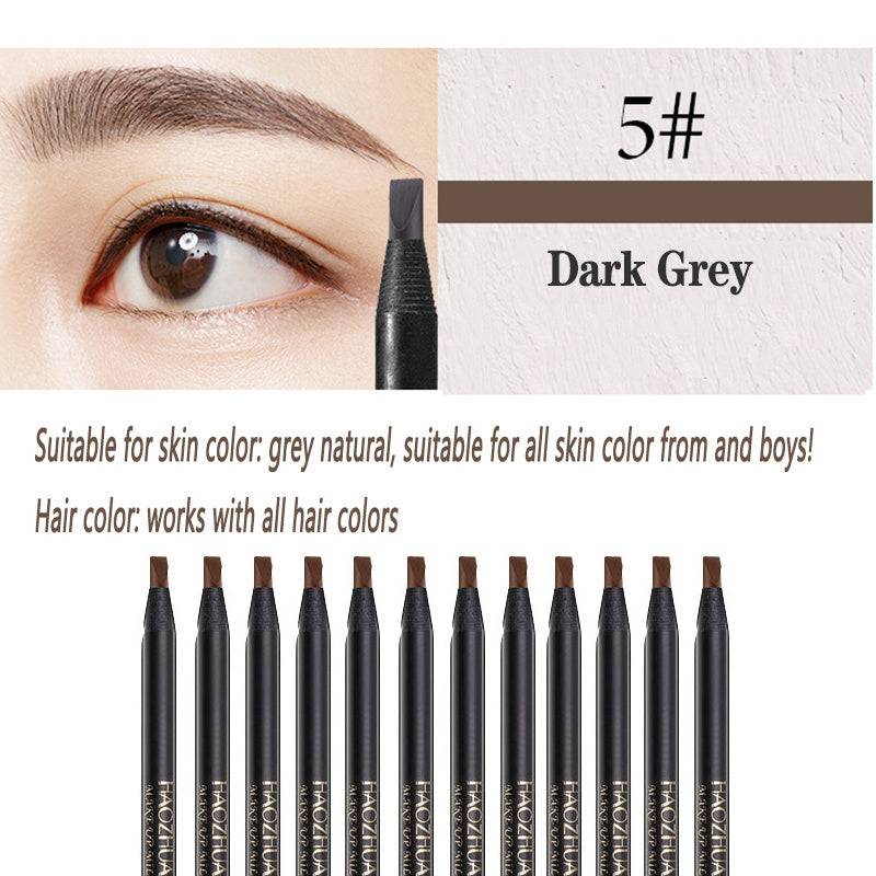 Waterproof And Sweatproof Natural And Durable Pull Line Mist Eyebrow Pencil