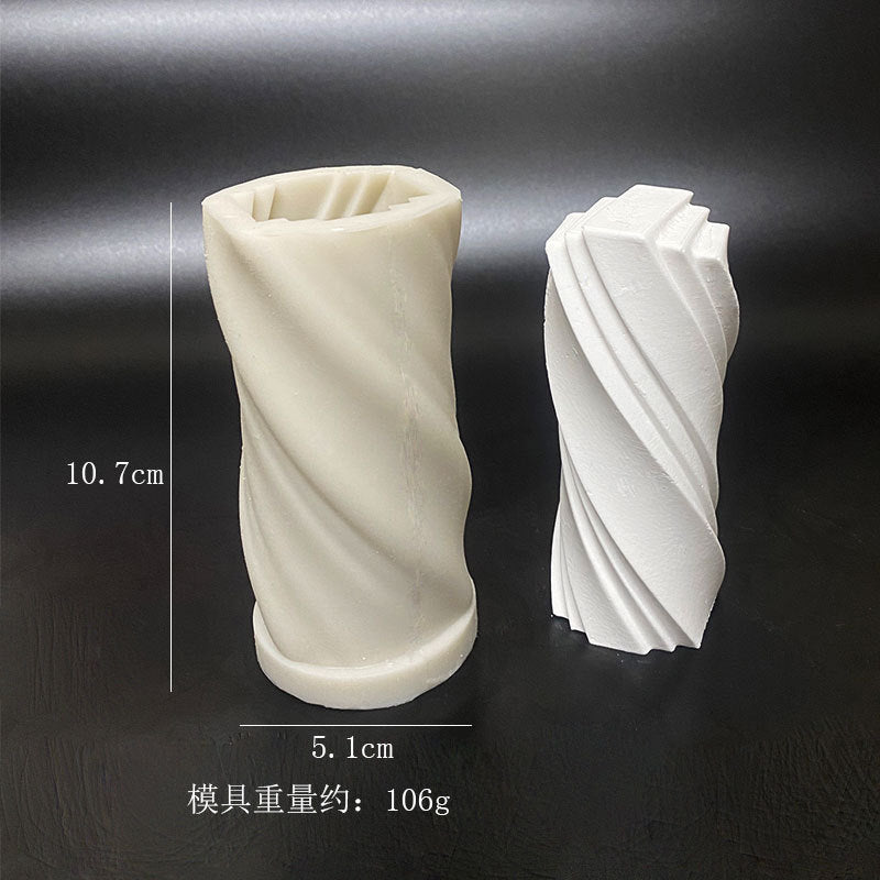 New Spiral Column Candle Mould