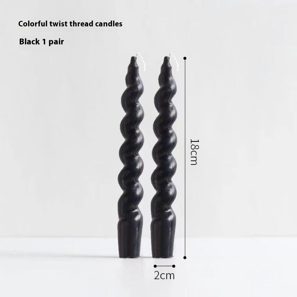 American Retro Black Aromatherapy Candle