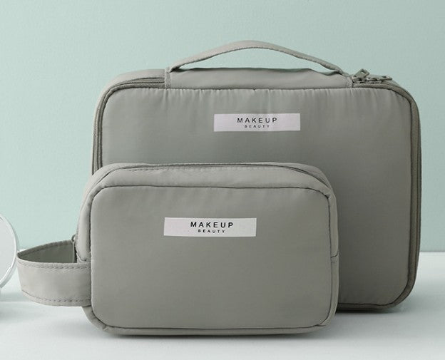 Portable Cosmetics Net Red Toiletries Bag