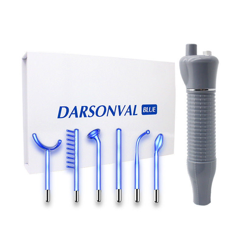 Blue Light High Frequency Electro-therapy Apparatus 6-piece Set