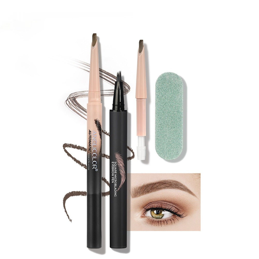 Liquid Water Eyebrow Pencil Sets Of Boxes Smooth Discoloration Resistant