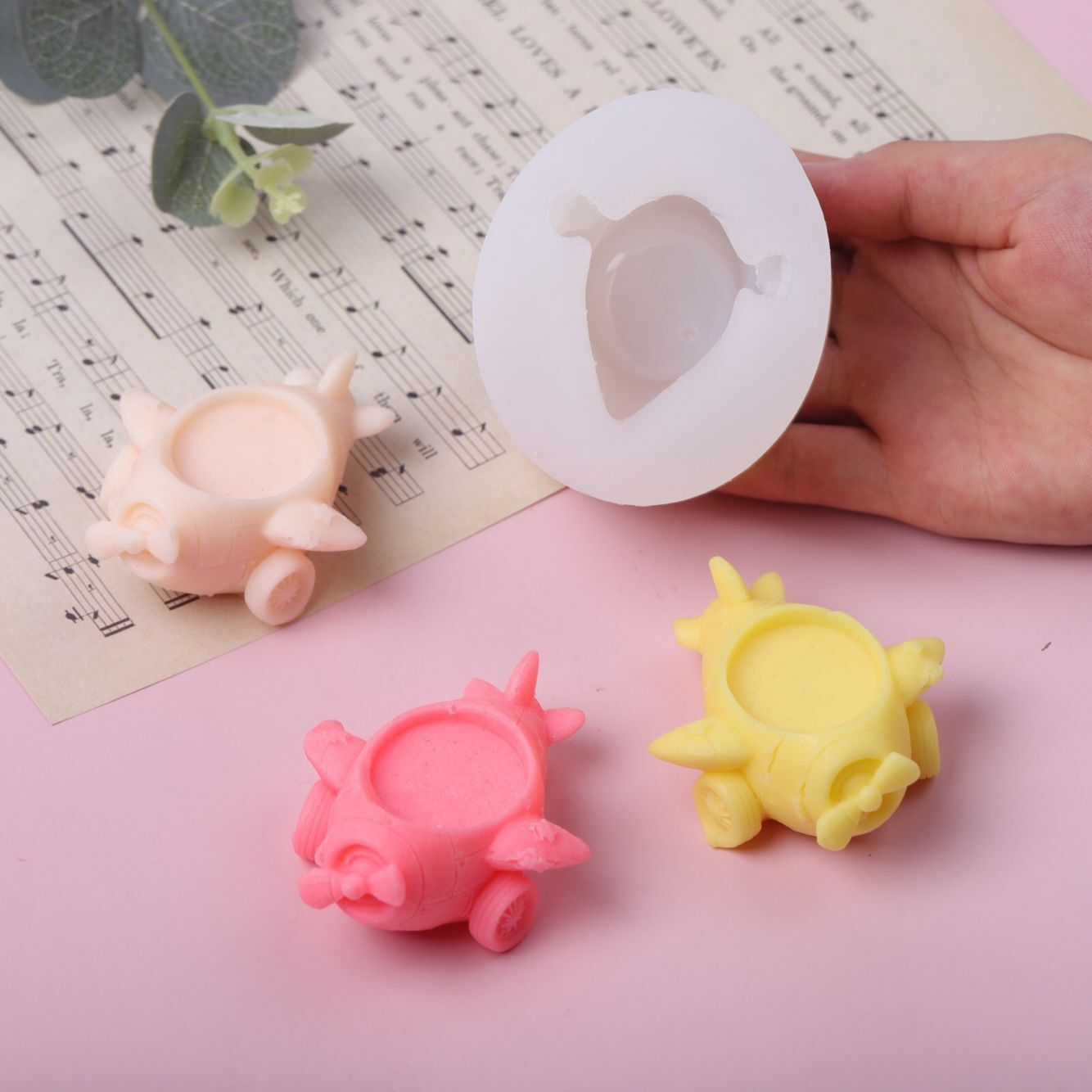 Candle Silicone Mold Cartoon Aromatherapy