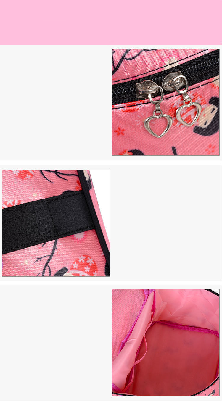 Fashion Personality Square Portable Cosmetic Bag