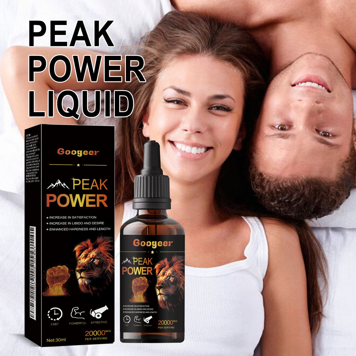 Googeer Peak Power Liquid Energy Supplement Body Care Enhancement