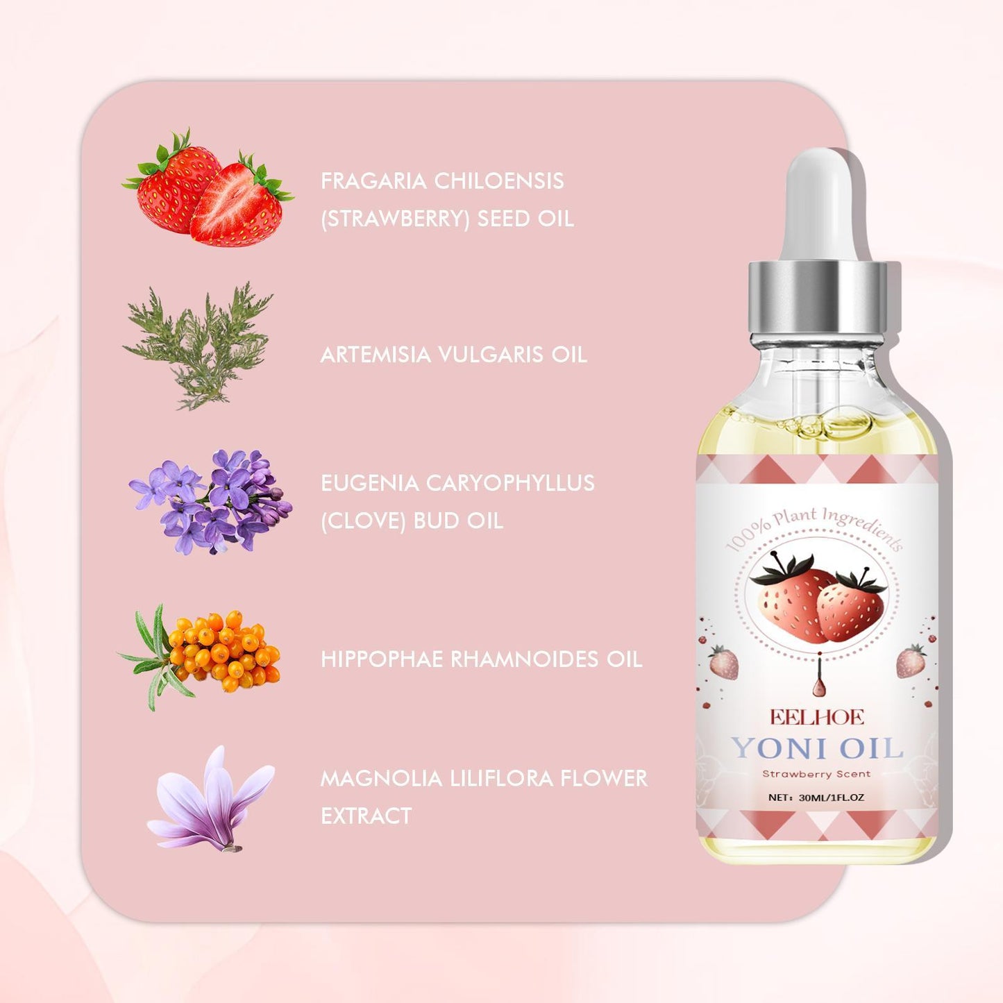 Female Private Care Essential Oil, Deodorizing And Anti-itching, Body Cleaning, Firming And Skin Care