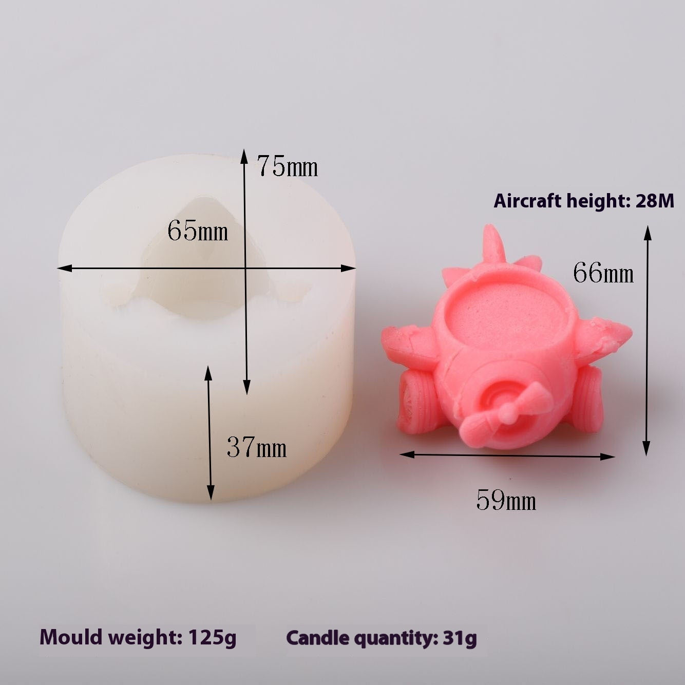 Candle Silicone Mold Cartoon Aromatherapy